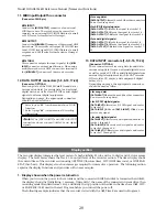 Preview for 20 page of Fostex D2424LVmk2 Reference Manual