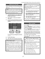 Preview for 47 page of Fostex D2424LVmk2 Reference Manual