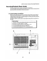 Preview for 45 page of Fostex DMT-8VL Owner'S Manual