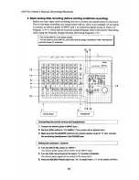 Preview for 46 page of Fostex DMT-8VL Owner'S Manual