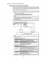 Preview for 74 page of Fostex DMT-8VL Owner'S Manual