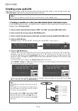 Preview for 86 page of Fostex DV-40 Operation Manual