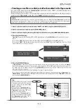 Preview for 87 page of Fostex DV-40 Operation Manual