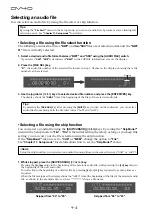 Preview for 88 page of Fostex DV-40 Operation Manual