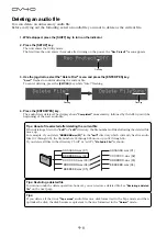 Preview for 90 page of Fostex DV-40 Operation Manual