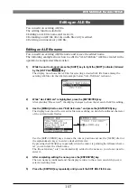 Preview for 107 page of Fostex DV-824 Owner'S Manual