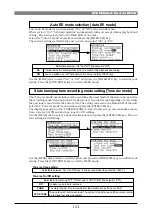 Preview for 121 page of Fostex DV-824 Owner'S Manual