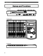 Предварительный просмотр 6 страницы Fostex FD-8 Owner'S Manual