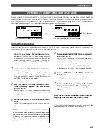 Предварительный просмотр 29 страницы Fostex FD-8 Owner'S Manual