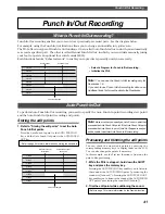 Предварительный просмотр 39 страницы Fostex FD-8 Owner'S Manual