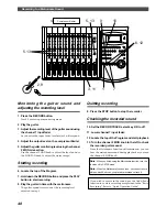 Предварительный просмотр 47 страницы Fostex FD-8 Owner'S Manual