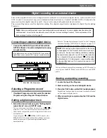 Предварительный просмотр 49 страницы Fostex FD-8 Owner'S Manual