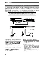 Предварительный просмотр 52 страницы Fostex FD-8 Owner'S Manual