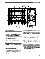 Предварительный просмотр 53 страницы Fostex FD-8 Owner'S Manual