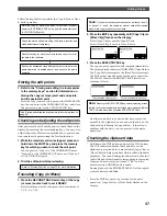 Предварительный просмотр 57 страницы Fostex FD-8 Owner'S Manual