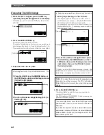 Предварительный просмотр 62 страницы Fostex FD-8 Owner'S Manual