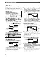 Предварительный просмотр 92 страницы Fostex FD-8 Owner'S Manual