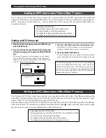 Предварительный просмотр 104 страницы Fostex FD-8 Owner'S Manual