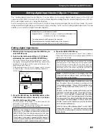 Предварительный просмотр 109 страницы Fostex FD-8 Owner'S Manual