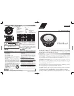 Preview for 1 page of Fostex FE163En-S Owner'S Manual