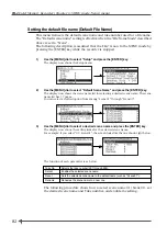 Preview for 82 page of Fostex FR-2 Owner'S Manual