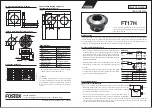 Предварительный просмотр 2 страницы Fostex FT17H Owner'S Manual