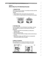 Preview for 5 page of Fostex GT10 Owner'S Manual