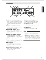 Предварительный просмотр 7 страницы Fostex HP-A8C Owner'S Manual