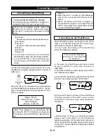 Предварительный просмотр 6 страницы Fostex HP-P1 Owner'S Manual