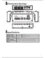 Предварительный просмотр 7 страницы Fostex IS205 Owner'S Manual