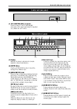 Preview for 27 page of Fostex LIVE RECORDING MIXER LR16 Owner'S Manual