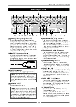 Preview for 29 page of Fostex LIVE RECORDING MIXER LR16 Owner'S Manual