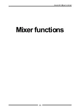 Preview for 33 page of Fostex LIVE RECORDING MIXER LR16 Owner'S Manual