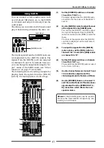 Preview for 41 page of Fostex LIVE RECORDING MIXER LR16 Owner'S Manual