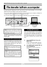 Preview for 74 page of Fostex LIVE RECORDING MIXER LR16 Owner'S Manual