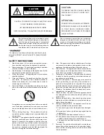 Предварительный просмотр 2 страницы Fostex MN-04 Service Manual