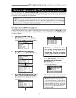 Предварительный просмотр 5 страницы Fostex MR-16HD/CD Supplementary Manual