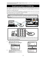 Предварительный просмотр 17 страницы Fostex MR-16HD/CD Supplementary Manual