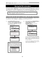 Предварительный просмотр 26 страницы Fostex MR-16HD/CD Supplementary Manual