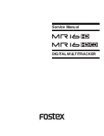 Preview for 1 page of Fostex MR-16HD Service Manual