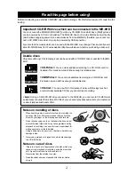 Preview for 2 page of Fostex MR-8HD Owner'S Manual