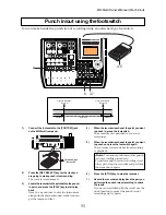 Preview for 55 page of Fostex MR-8MKII Owner'S Manual