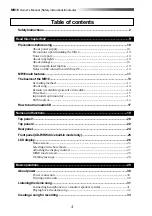 Preview for 4 page of Fostex MR16 Owner'S Manual