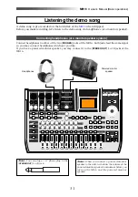 Предварительный просмотр 31 страницы Fostex MR16 Owner'S Manual