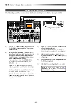 Preview for 44 page of Fostex MR16 Owner'S Manual