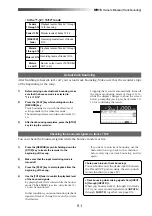 Preview for 81 page of Fostex MR16 Owner'S Manual