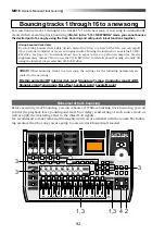 Preview for 82 page of Fostex MR16 Owner'S Manual