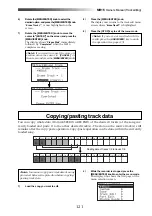 Предварительный просмотр 121 страницы Fostex MR16 Owner'S Manual