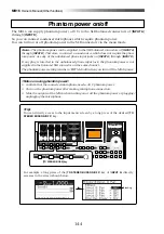 Preview for 144 page of Fostex MR16 Owner'S Manual