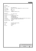 Предварительный просмотр 3 страницы Fostex NF-1A (Japanese) Specifications